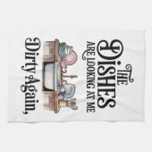 Grappige Keuken Spreuk Handdoek (Horizontaal)