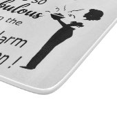 Grappige keuken woord kunst snijplank (Hoek)