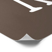 grappige keukenbrood poster (Hoek)