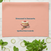 Grappige Keukenhanddoek voor Dessert (Gevouwen)