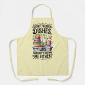 Grappige keukenserie ontwerp #7 schort (Voorkant)