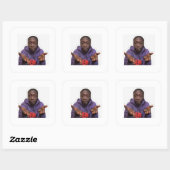 Grappige Khaby Meme Vinyl Sticker (Vel)