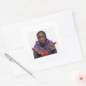 Grappige Khaby Meme Vinyl Sticker (Envelop)