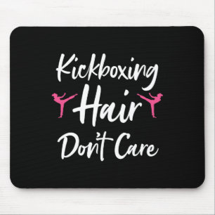 Grappige kickboks kunst voor mannen vrouwen kickbo muismat