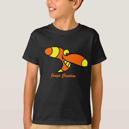 grappige kids jango shirt (Voorkant)
