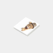 Grappige Kijkende Kat Post-it Notities Post-it® Notes (Schuin)