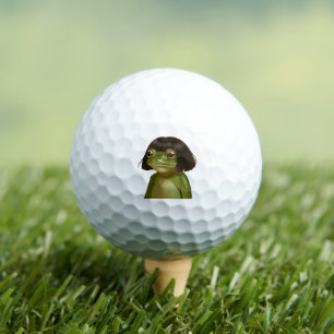 Grappige kikker Bob kapsel Meme Kikkers Dierenlief Golfballen
