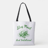 Grappige Kikker Boodschappentas Cadeau Tote Bag (Achterkant)