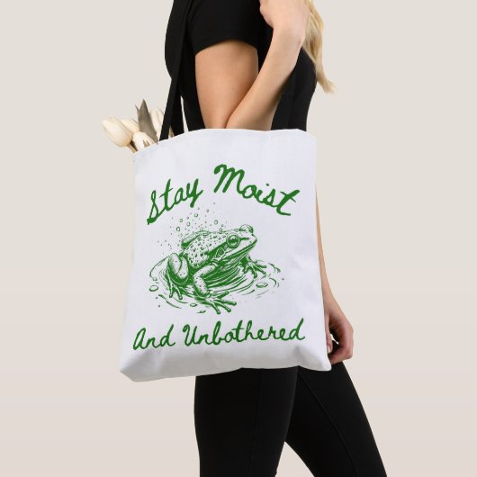 Grappige Kikker Boodschappentas Cadeau Tote Bag (Dichtbij)