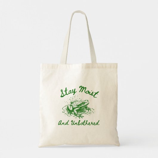Grappige Kikker Boodschappentas Cadeau Tote Bag (Achterkant)