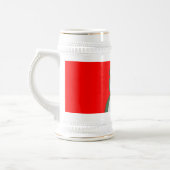 Grappige kikker Duitse Beer Stein Mok (Links)