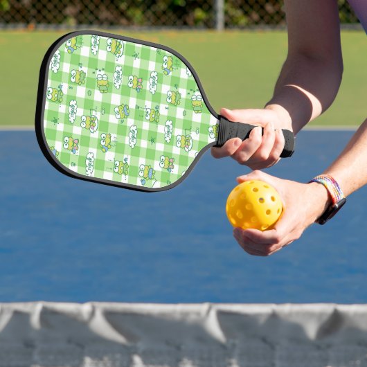Grappige kikker gepersonaliseerde pickleball-paddl pickleball paddle (Insitu)