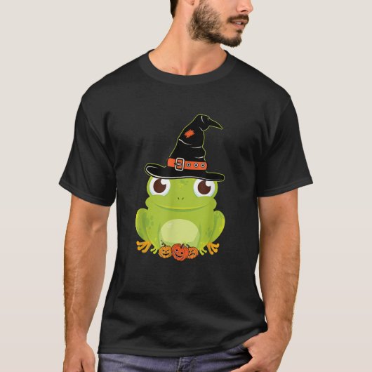 Grappige kikker Halloween kostuum voor kinderen Ma T-shirt (Voorkant)