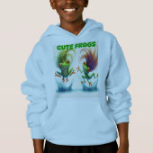 Grappige kikker hoodies voor kinderen (Voorkant)