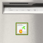 Grappige kikker keukenmagneet magneet (Insitu (Vaatwasser))