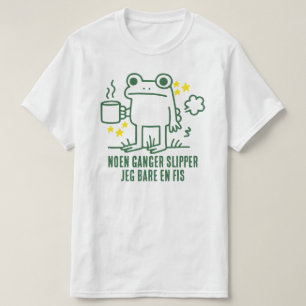 Grappige Kikker Koffie Boerengeur T-Shirt