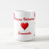 Grappige kikker & liefde hart Valentijnse Mok (Center)