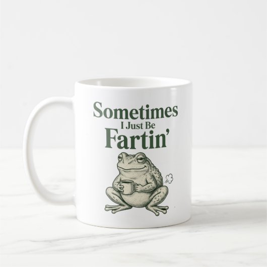 Grappige Kikker Meme Koffie Koffiemok (Links)