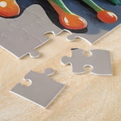 Grappige kikker met zonnebril legpuzzel (Zijkant)