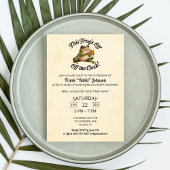 Grappige kikker pensioen bierfeest kaart