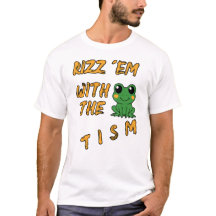 Grappige kikker rizz em met het tim