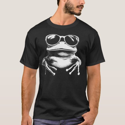 Grappige Kikker T-shirt (Voorkant)