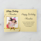 Grappige Kikker Toad Croak Dochter Gelukkige Verja Kaart (Binnen)