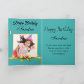 Grappige Kikker Toad Croak Dochter Gelukkige Verja Kaart (Binnen)