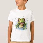 Grappige kikker voor jongens – Ribbit Fun! T-shirt (Voorkant)