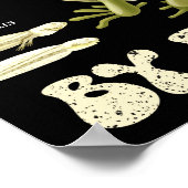 Grappige kikkerliefhebber gemakkelijk afgeleid doo poster (Hoek)