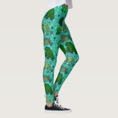 Grappige Kikkers Cartoon Leggings (Rechts)