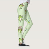 Grappige kikkers op pad leggings (Rechts)