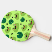 Grappige kikkers tafeltennisbatje (Zijkant)