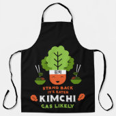 Grappige Kimchi Eter Schort (Voorkant)