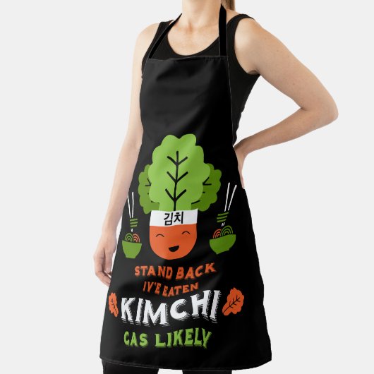 Grappige Kimchi Eter Schort (Insitu)