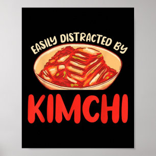 Grappige Kimchi Gezegde Koreaans BBQ liefhebbers Poster