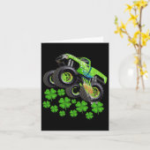 Grappige Kinder Jongens St Patricks Day Peuter Luc Kaart (Gele Bloem)