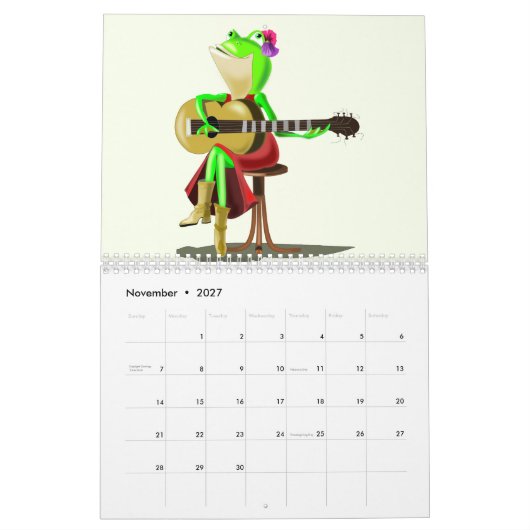 Grappige Kinder kalender (Nov 2027)