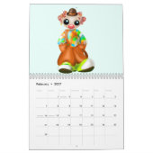 Grappige Kinder kalender (Feb 2027)