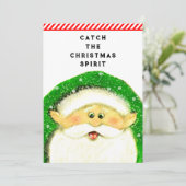 Grappige Kinder Kerst Kaarten (Staand voorkant)