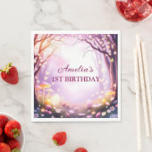 Grappige Kinder paasthema verjaardagsfeestje Servet (Insitu)