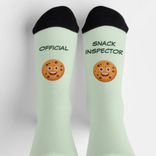 Grappige kinder sokken   Officieel Snack Inspecteu