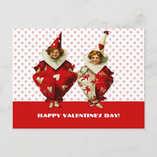 Grappige  Kinder Valentijnsdag Feestdagenkaart (Voorkant)