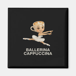 Grappige Kinderen 67 Meme Llerina Cappuccina Itali Magneet