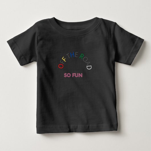 Grappige Kinderen Baby Zwart  (Voorkant)