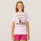 Grappige kinderen bizon Amerikaanse buffel 1 T-shi T-shirt (Voorkant volledig)