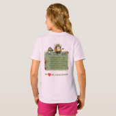 Grappige kinderen bizon Amerikaanse buffel 1 T-shi T-shirt (Achterkant volledig)