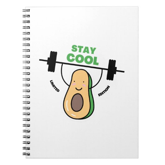 grappige kinderen blijven cool voor school notitieboek (Voorkant)