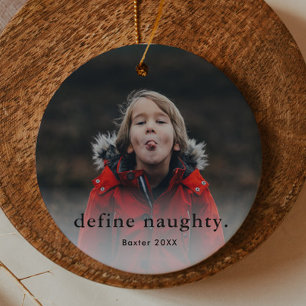 Grappige Kinderen Familie 2 Foto Kerstmis Metalen Ornament