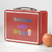 Grappige Kinderen Professionele Snack Tester (In situ)